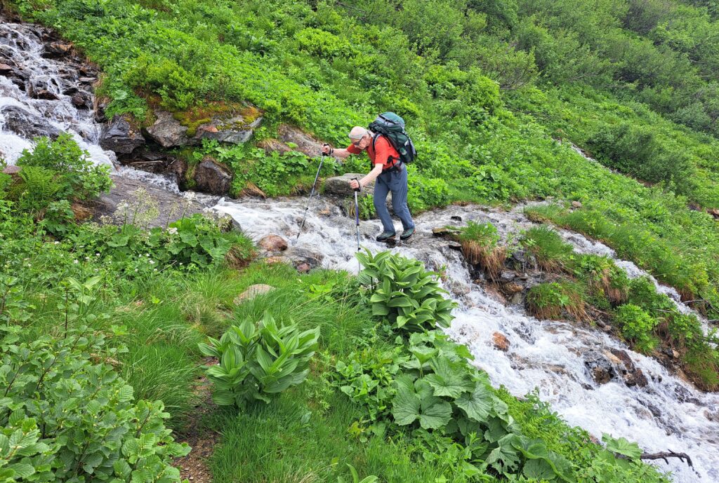 05.06.2025: der Äbnetbach im Gadmertal BE, auf ca. 1570 m ü. M.
