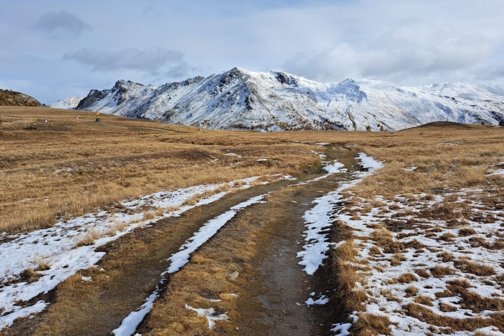 21.10.2025: Riedbach VS.  
Die letzten Meter zum Gibidumpass, 2200 m ü. M., muten sehr «nordisch» an